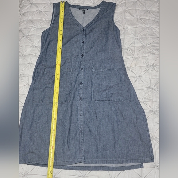 Eileen Fisher Organic Cotton Midi Dress  Women's Size Small - Picture 8 of 9